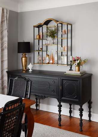 1. Sala de jantar decorada com móveis vintage – Foto Room for Tueday