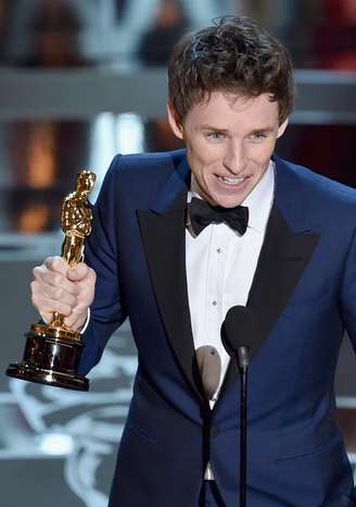 <p>Eddie Redmayne ganhou prêmio de Melhor Ator por 'A Teoria de Tudo'</p>