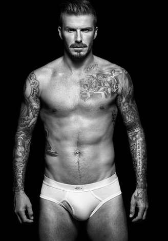 David Beckham, símbolo sexual para as mulheres, já posou para campanha de cueca slip