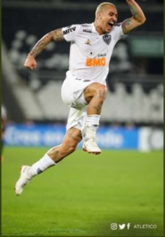 Vinicius foi o grande nome do jogo pelo lado atleticano, com boa atuação, além do gol da vitórria-(Bruno Cantini/Atlético-MG)