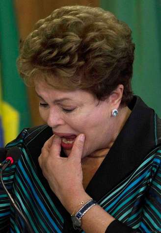 Presidente Dilma Rousseff, que recebeu relatório da Comissão da Verdade, em Brasília. 10/12/2014