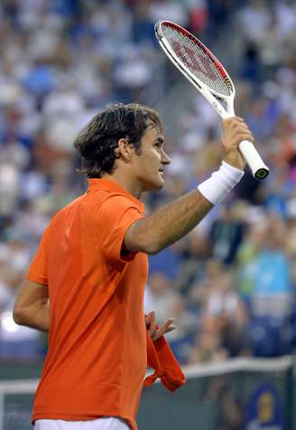 Federer teve certa dificuldade contra compatriota freguês