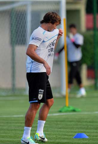 <p>Lugano reclamou da situação do campo de treinamento no Recife</p>