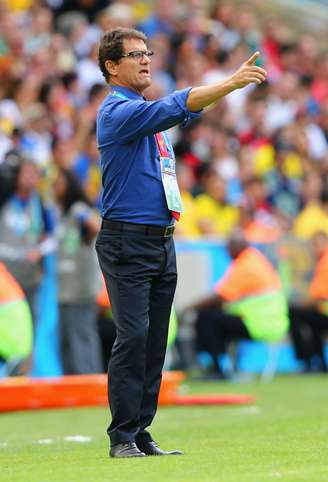 <p>Fábio Capello criticou Luiz Felipe Scolari por declarações contra Fifa</p>