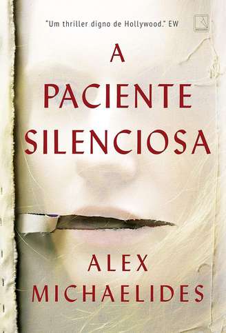 Capa do livro 'A Paciente Silenciosa', de Alex Michaelides