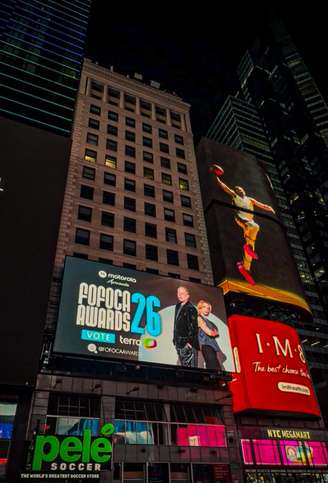 Fofoca Awards ganha destaque na Times Square