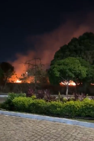 Incêndio atinge a UFRN na véspera do 2º turno