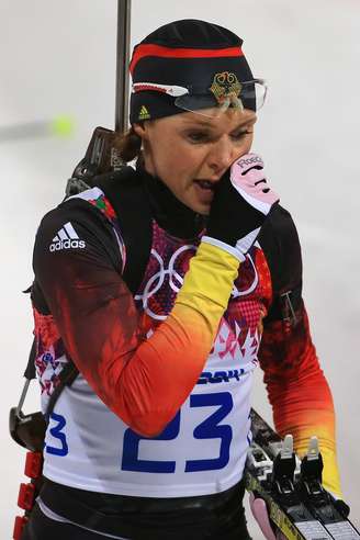 Evi Sachenbacher-Stehle não conquistou medalhas em Sochi
