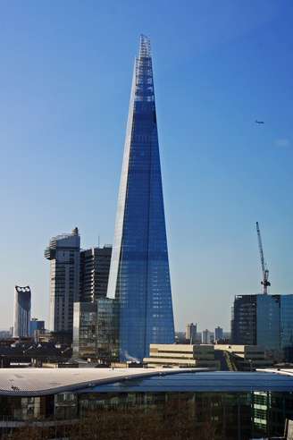 The Shard tem 310 metros e é o prédio mais alto da União Europeia