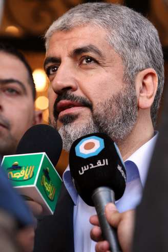 <p>Khaled Meshaal afirmou que os moradores de Gaza não querem um cessar-fogo sem o fim do bloqueio</p>