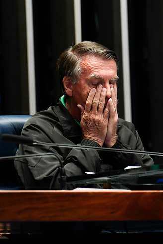 Ex-presidente Jair Bolsonaro (PL) participou sessão especial destinada a prestar homenagem póstuma ao pastor Gedelti Victalino Teixeira Gueiros, fundador da Igreja Cristã Maranata, falecido no dia 5 de julho de 2025.