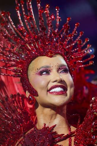 Virginia Fonseca no desfile da Grande Rio.