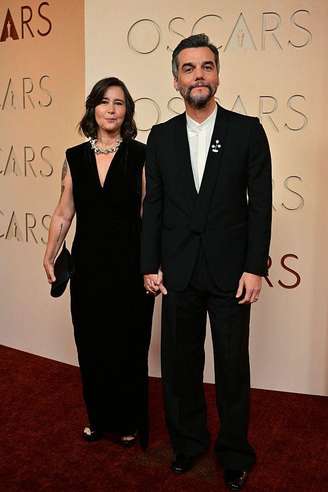 Wagner Moura e sua esposa, Sandra Delgado