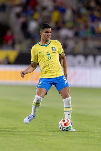 Casemiro foi titular nos dois jogos