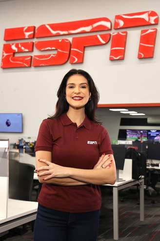 Gláucia Santiago, apresentadora do SportsCenter, da ESPN