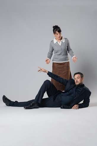 Bianca Bin e Sergio Guizé são os protagonistas de 'Meu Deus!', comédia da dramaturga israelense Anat Gov que estreia no Teatro das Artes, no Shopping Eldorado, nesta sexta, dia 24