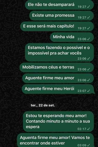Viúva de Bruno Avelar revela últimas mensagens enviadas ao marido - destaque galeria