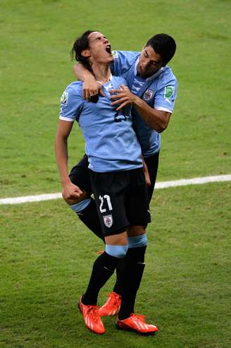 <p>Atacante do PSG é a segunda maior estrela da seleção uruguaia</p>