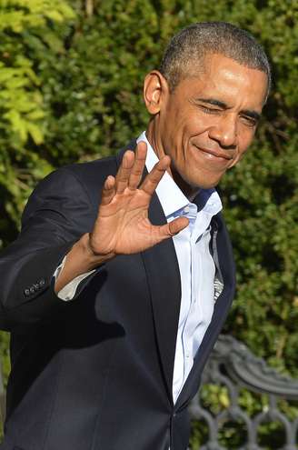 <p>Presidente dos EUA, Barack Obama, na Casa Branca, em Washington, em 19 de outubro</p>