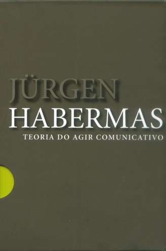Capa do livro de Habermas, 'Teoria do Agir Comunicativo'