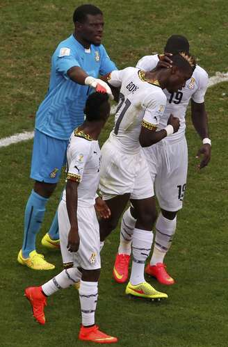 <p>Jogadores de Gana não deram declarações após as polêmicas da última semana</p>
