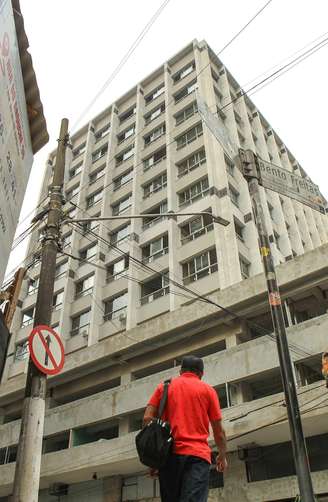 Edifício Margarida Polak Lara na Rua Major Sertório, no centro de Sçao Paulo, cujo projeto foi aprovado no Programa Requalifica Centro