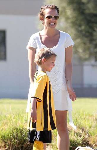 <p>Britney Spears é mãe de dois garotos</p>