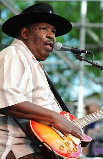 <p>Magic Slim foi um importante nome do eletric blues de Chicago</p>