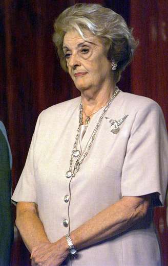 Graciela Fernández Meijide em imagem de 1999, quando era ministra 
