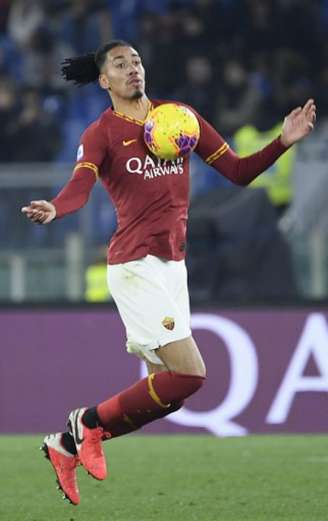 Smalling atuou por empréstimo na Roma na última temporada (Foto: Filippo MONTEFORTE / AFP)