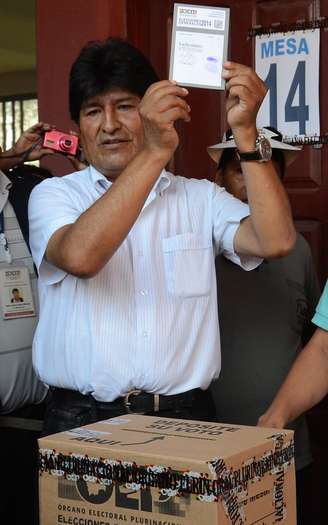 Evo Morales venceu as eleições e vai exercer seu terceiro mandato 