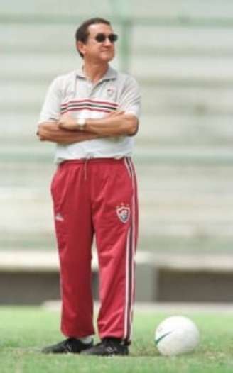 Parreira no Fluminense em 1999 (Foto: Julio Cesar Guimaraes / Lancepress!)