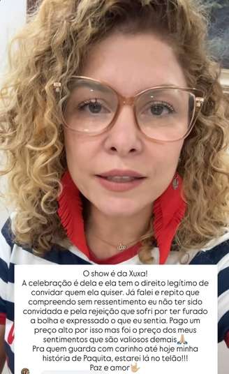 Bárbara Borges não foi chamada para turnê de despedida de Xuxa dos palcos