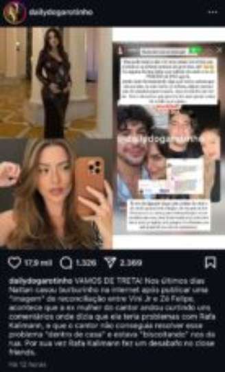 Rafa Kalimann reage a polêmica de Nattan - Reprodução/Instagram