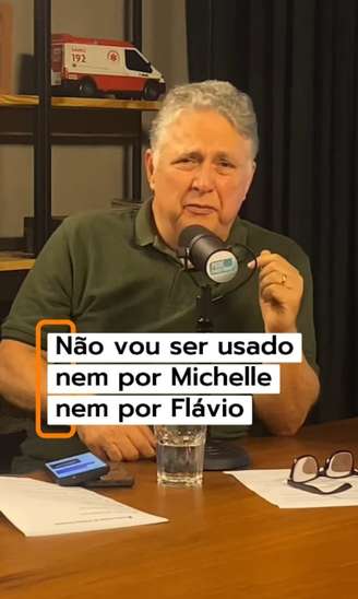 Garotinho posta em rede social mensagem de aviso a Michelle e Flávio Bolsonaro