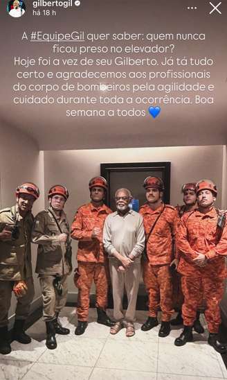 Gilberto Gil passa por perrengue no Rio de Janeiro —