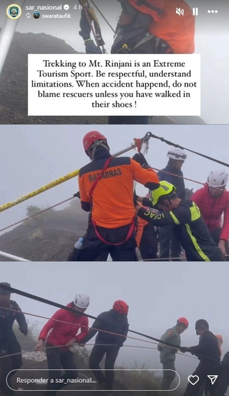 Postagem foi publicada inicialmente pelo usuário @swarataufik e republicada pela agência