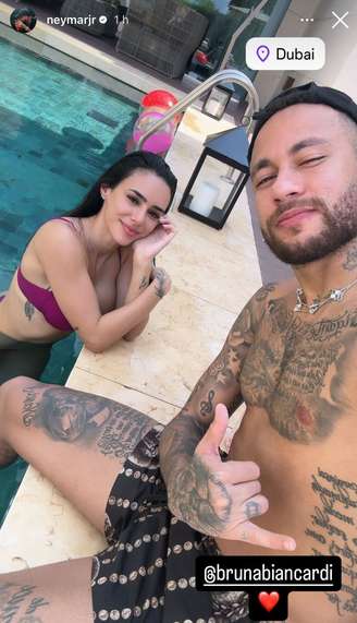 Bruna Biancardi e Neymar (Reprodução/Instagram)