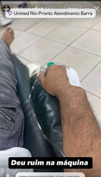 Saiba o estado de saúde de Dudu Nobre após internação - destaque galeria