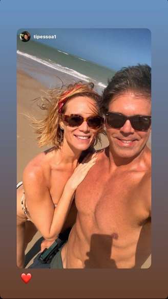 Mariana Ximenes e o namorado, Tiago Pessôa