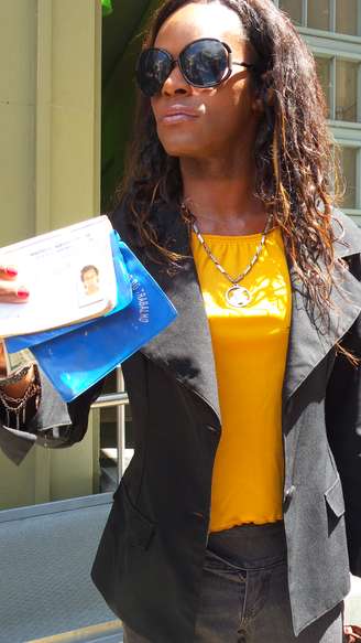 A amiga de Rose Maria foi ao DHPP na manhã desta quarta-feira