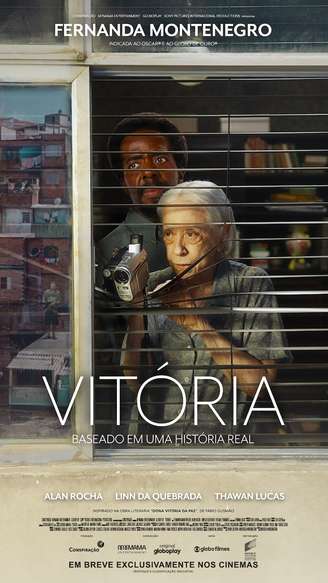 O longa "Vitória", estrelado por Fernanda Montenegro, ganhou um novo cartaz.