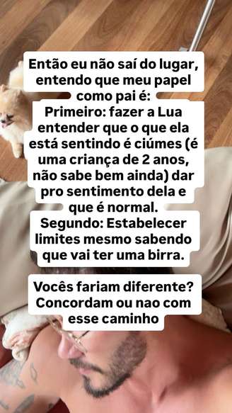 Eliezer fala sobre birras de Lua —