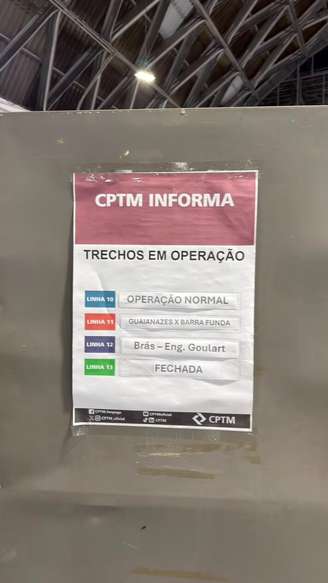 Greve dos ferroviários entra no segundo dia em São Paulo.
