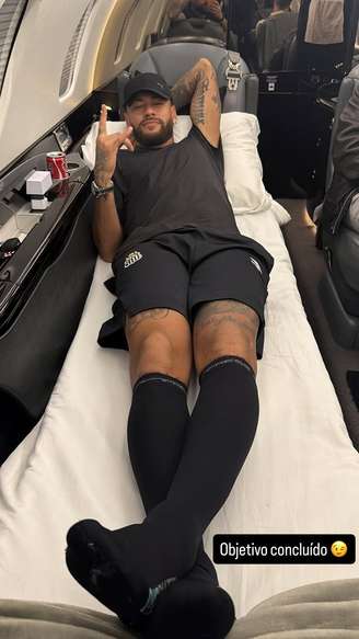 Photo by Neymar Jr on August 04, 2026. May be an image of text that says 'ረር s ዎት Objetivo Objetivoconcluído concluído'.