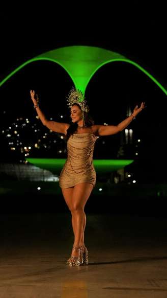 Paolla Oliveira é anunciada como a nova rainha de bateria da Imperatriz no carnaval 2027