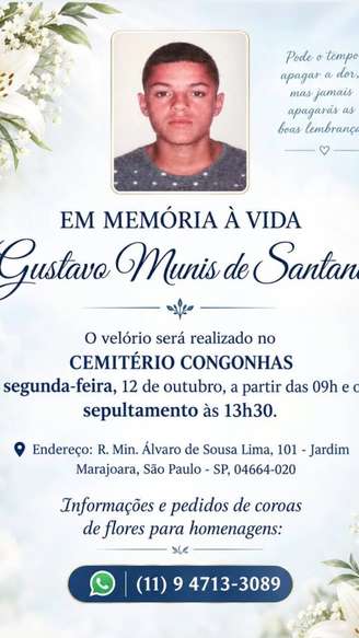 Jovem de 20 anos é morto após ser atingido por 27 disparos em abordagem policial.