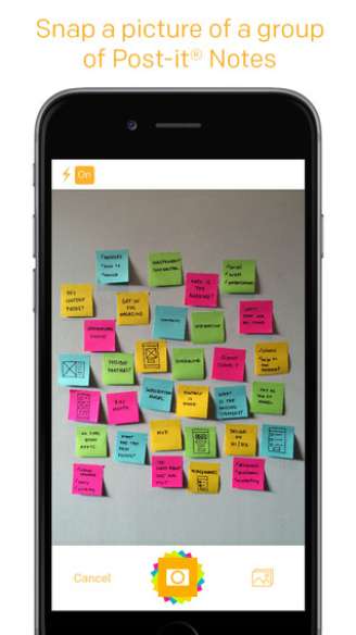 Post-It Plus consegue organizar ideias ao capturar os adesivos do usuário via câmera de seu dispositivo móvel