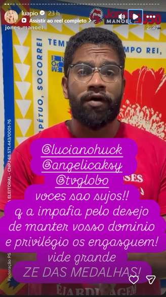 Luana Piovani detona Huck e Angélica após suposto crime eleitoral: “Sujos” - imagem 1