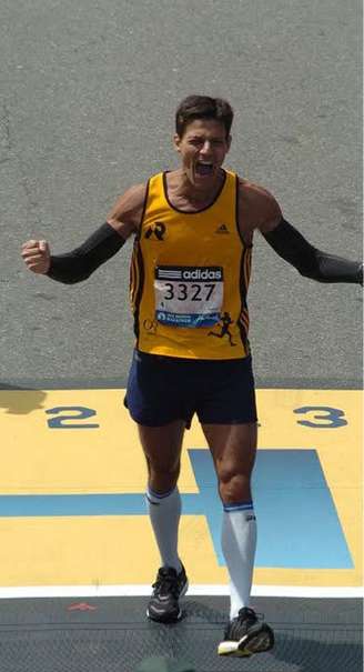 <p>Jacques Fernandes participa este ano da Maratona de Boston em forma de "homenagem" </p>